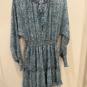 Floral Long Sleeve Dress